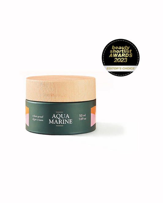 Crema facial Aquamarine GUUDS para el cuidado diario