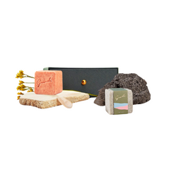 Set de Limpieza y Exfoliación GUUDS GUUDS con Agate y Volcano