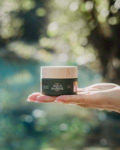 Aquamarine GUUDS crema facial con algas detalle de producto